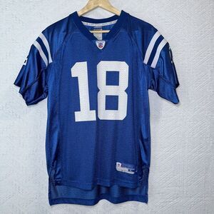 REEBOK Indianapolis Colts‎ Peyton Manning Football Jersey NFL Youth 14-16 Large